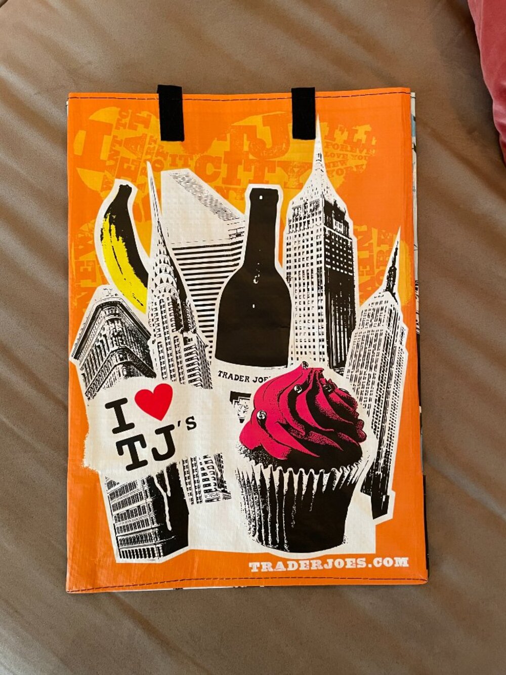 Trader Joes NY New York State Limited Edition Tote Bag - Brooklyn Bridge!!
